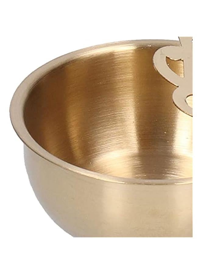 Stainless Steel Tea Strainer, Tea Steeper Fine Mesh Filters with Double Handles, Hanging On Teapots Mugs Cups To Steep Loose Leaf Tea And Coffee(Gold)  - Image 3