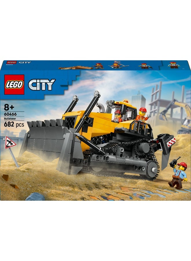 LEGO LEGO City Yellow Bulldozer 60466 Building Set (682 Pieces)  - Image 2