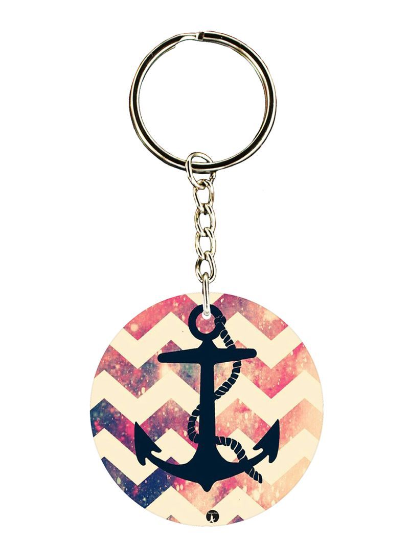 RKN Anchor Printed Keychain