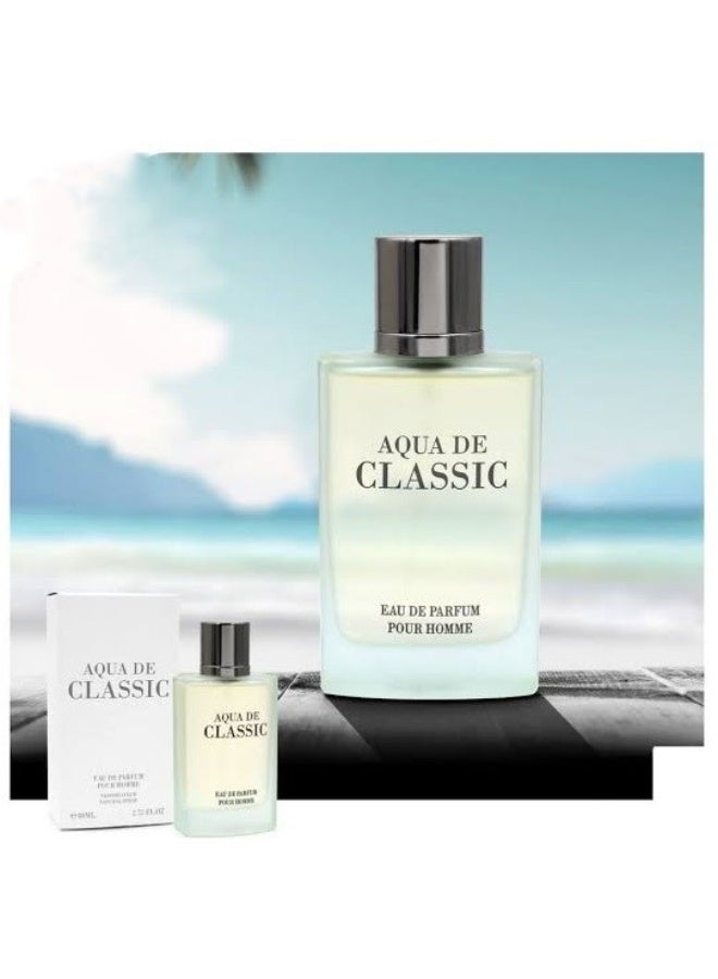 عام عطر أكوا دي كلاسيك أو دي بارفان 80 مل - Image 2