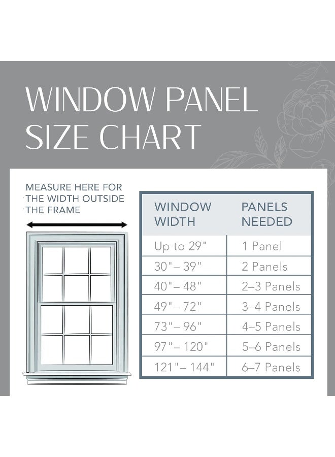 Elrene Home Fashions Matine Weatherproof Tab-Top Indoor/Outdoor Solid Color Curtain Panel for Porch, Pergola, Patio, Deck, 52â€W x 95â€L, Gray - Image 2