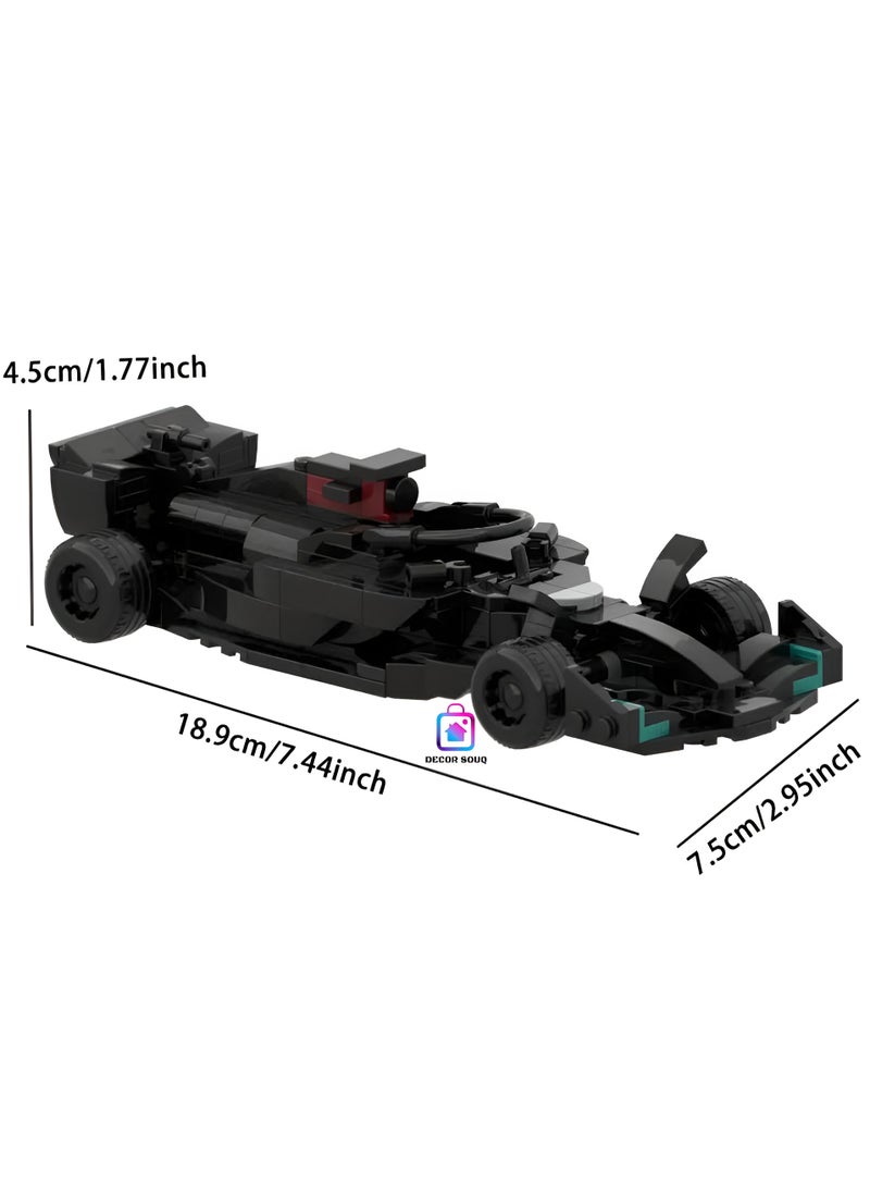 DECOR SOUQ McLaren MP4/4 F1 Car Building Blocks Kit – 295 PCS Racing Sports Car Toy Set for Kids & Adults – DIY STEM Engineering Blocks Compatible with Major Brands – Educational Creative Construction Model for Boys & Girls – Realistic Design, Perfect Gift for Formula Racing Fans, Car Enthusiasts, and Collectors – Enhance Imagination & Fine Motor Skills with this High-Speed Formula Car Model – Ideal Birthday or Holiday Present for Ages 6+ – Build Your Own Precision McLaren F1 Replica – Limited Stock  - Image 5