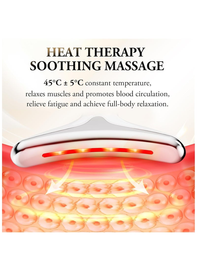 INFLUX Advanced Gua Sha Face Massager with Red Light Therapy -High Frequency Vibration Wand for Face, Neck, Skin Care Double Chin Reducer and Face Lifting Device-Face Device for Skin Tightening  - Image 5