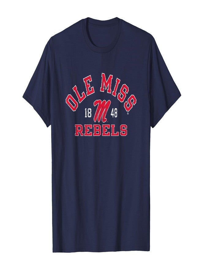 Elite Authentics Mississippi Ole Miss Rebels Vintage Masters T-Shirt - Image 1