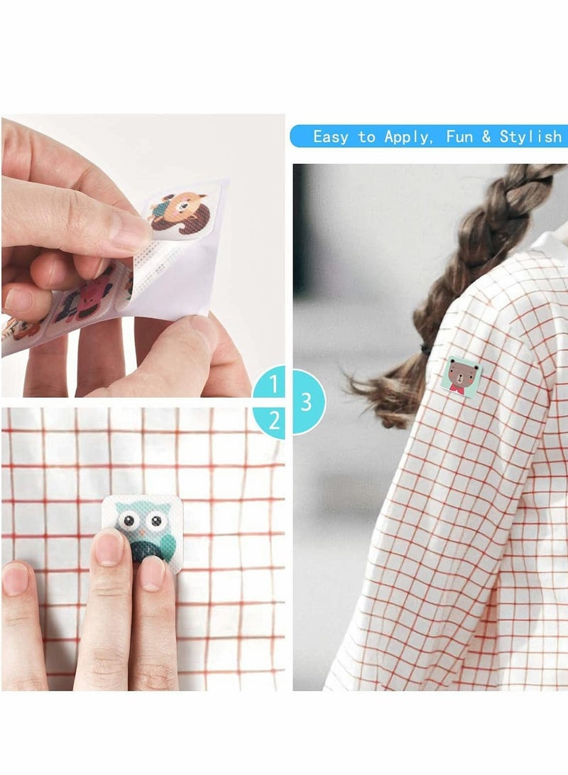 KASTWAVE 60 ملصقات طارد للبعوض، طبيعة الليمون المعطر، نبات الليمون والأوكاليبتوس، لصقات مضادة للبعوض للأطفال والبالغين للاستخدام الخارجي والداخلي، 24 ساعة من الحماية - Image 5