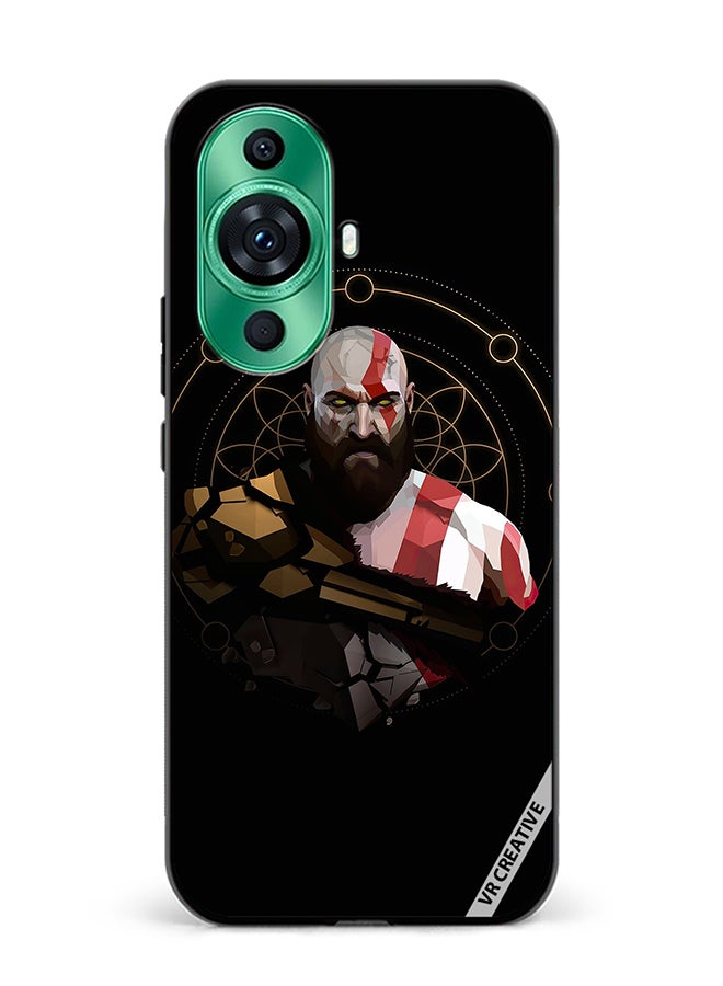 VR CREATIVE Protective Case Cover For Huawei nova 11 God Of War, Kratos Design Multicolour - Image 1