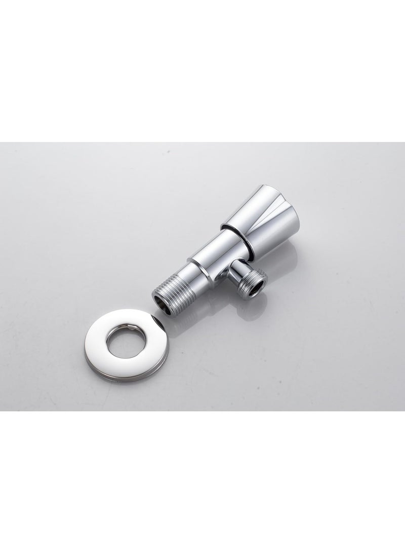 BRIMIX Heavy Duty Angle Valve G1/2 inch for Bathroom Toilet Kitchen (Silver) - Image 2