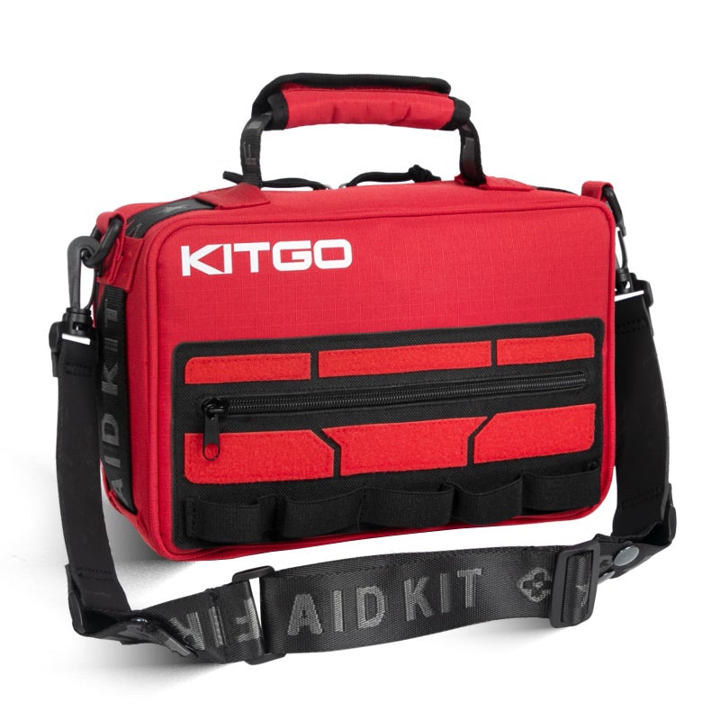 Kitgo Large First Aid Kitï¼ŒMolle System Detachable Multi-Purpose Emergency Medical Kit for Home, Car, Camping Outdoor Emergency. - Image 1