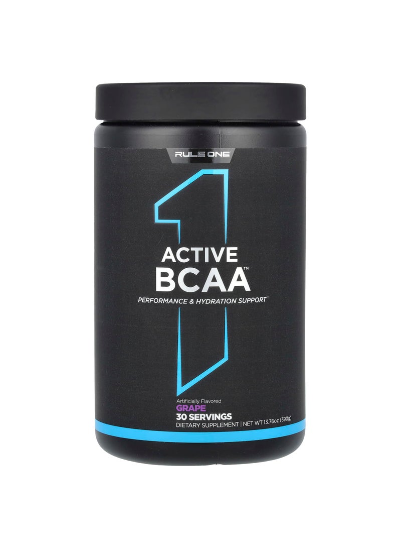 Active BCAA, Grape, 13.76 oz (390 g)