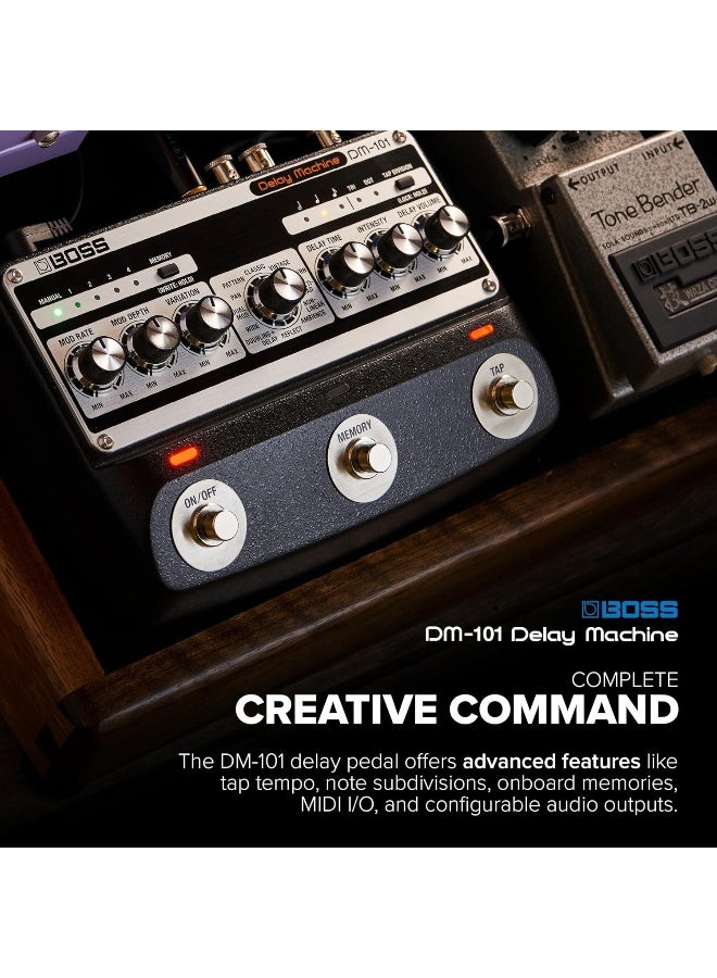 BOSS DM101 Delay Machine Effects Pedal - Image 1