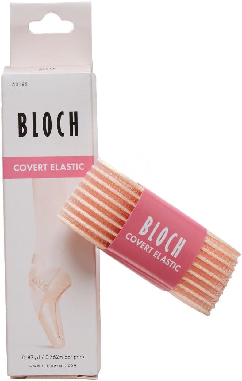 Bloch Covert Elastic for Ballet Pointe Shoes - Pink - Image 5