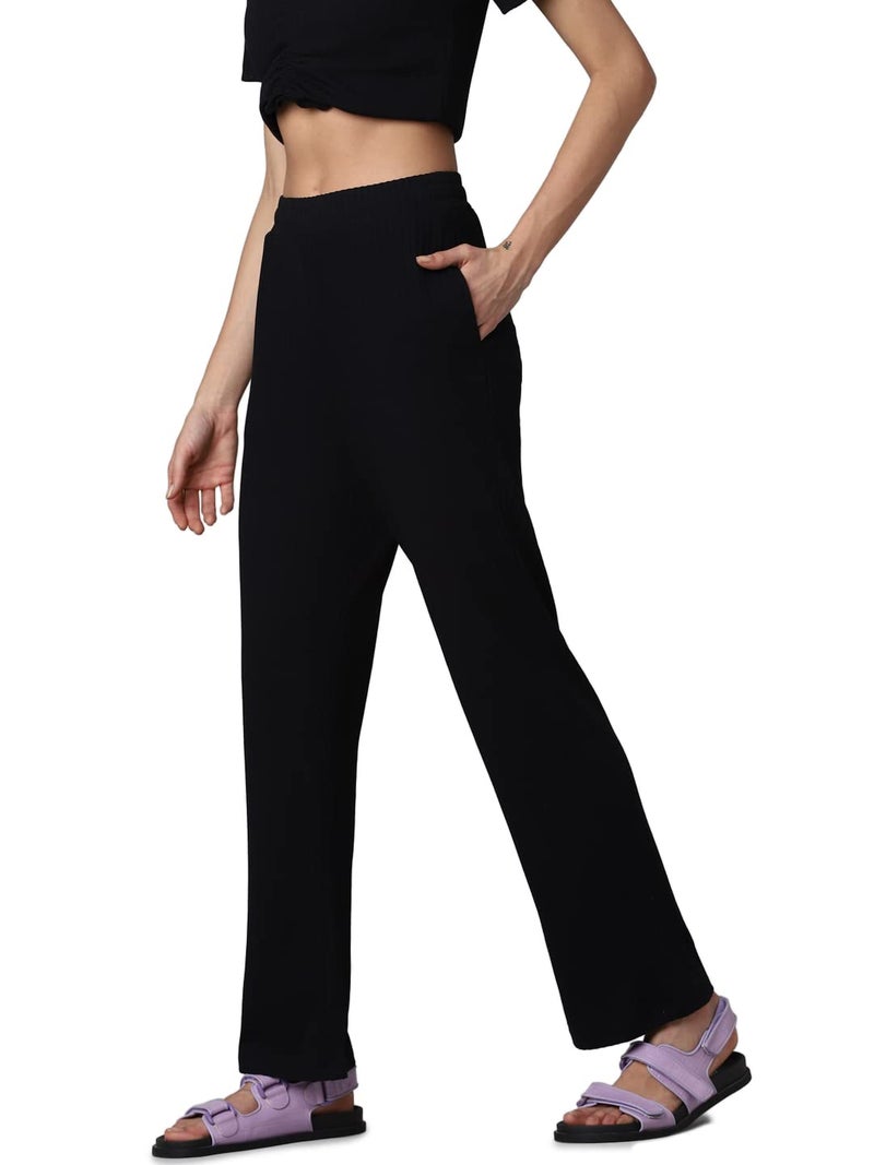 ONLY Flared Fit Pant (202068901_Anthracite_S) - Image 5