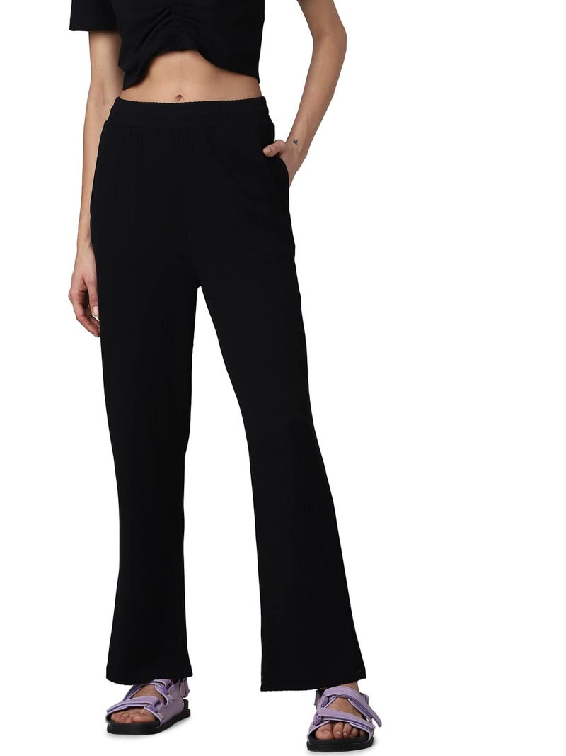 ONLY Flared Fit Pant (202068901_Anthracite_S) - Image 3