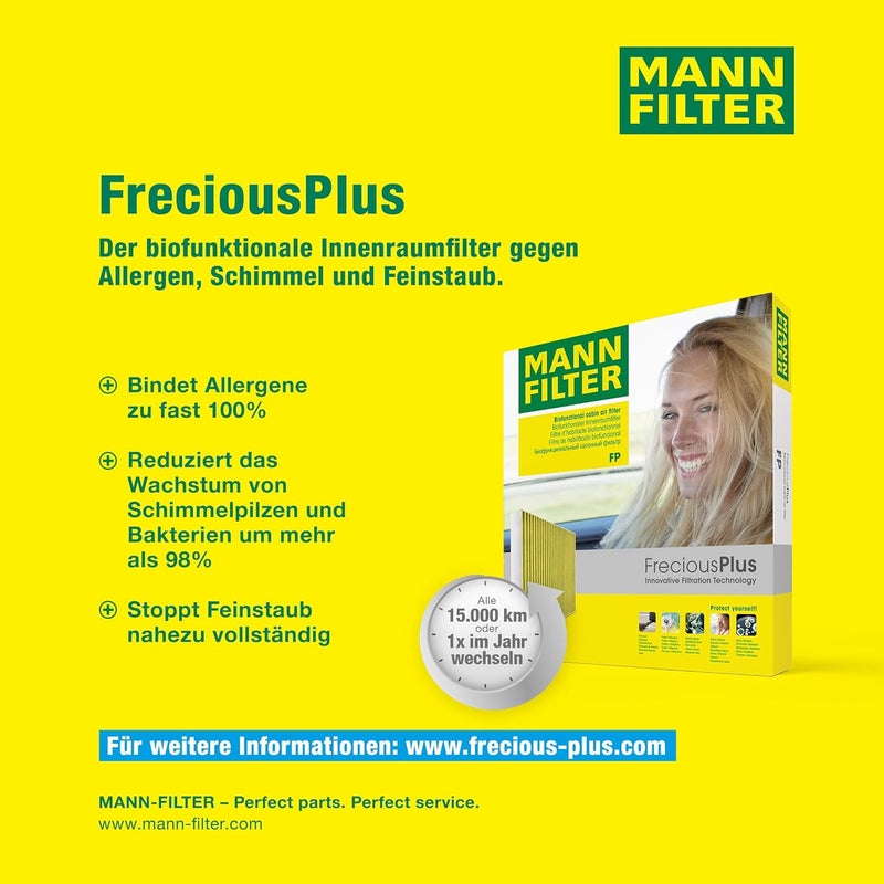 MANN FILTER MANN-FILTER FP 25 003 Cabin Air Filter - CARS + TRANSPORTERS - Image 5