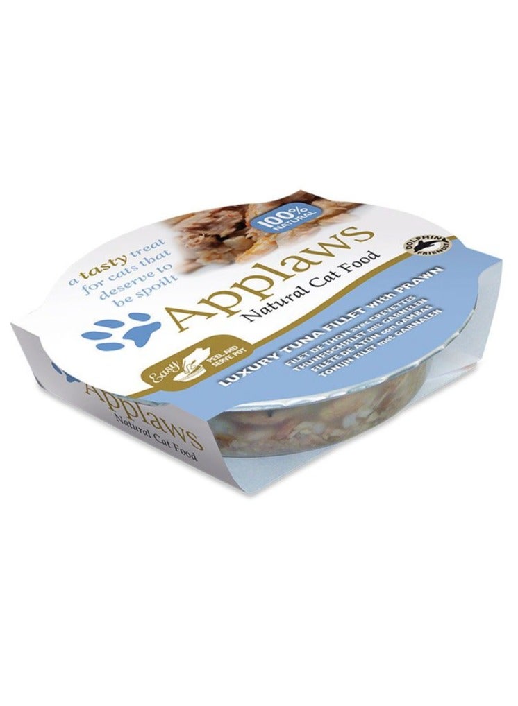 آبلاوس 3 قطع تونة للقطط ابلاوز مع وعاء الجمبري 60 جرام × 3 - Image 2