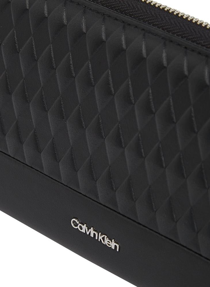 CALVIN KLEIN MINI QUILT LARGE ZIP WALLET  - Image 3