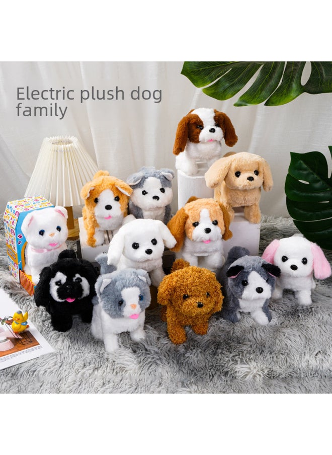 Simulation Electric Plush Dog Can Walk And Call Kitten Pet Toy Puppy Electronic Children's Toy Dog Wholesale-Color:VIP (Large)  - Image 2