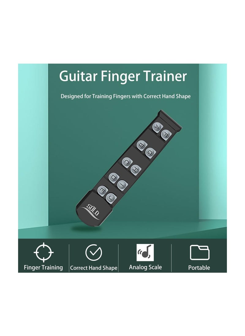 SYOSI - Adjustable Guitar Finger Strengthener and Trainer, Ergonomic Hand Grip Exerciser with Precise String Tension Simulation for Guitarists, Bass Players, and String Instrument Musicians(1 Pack) - Image 1