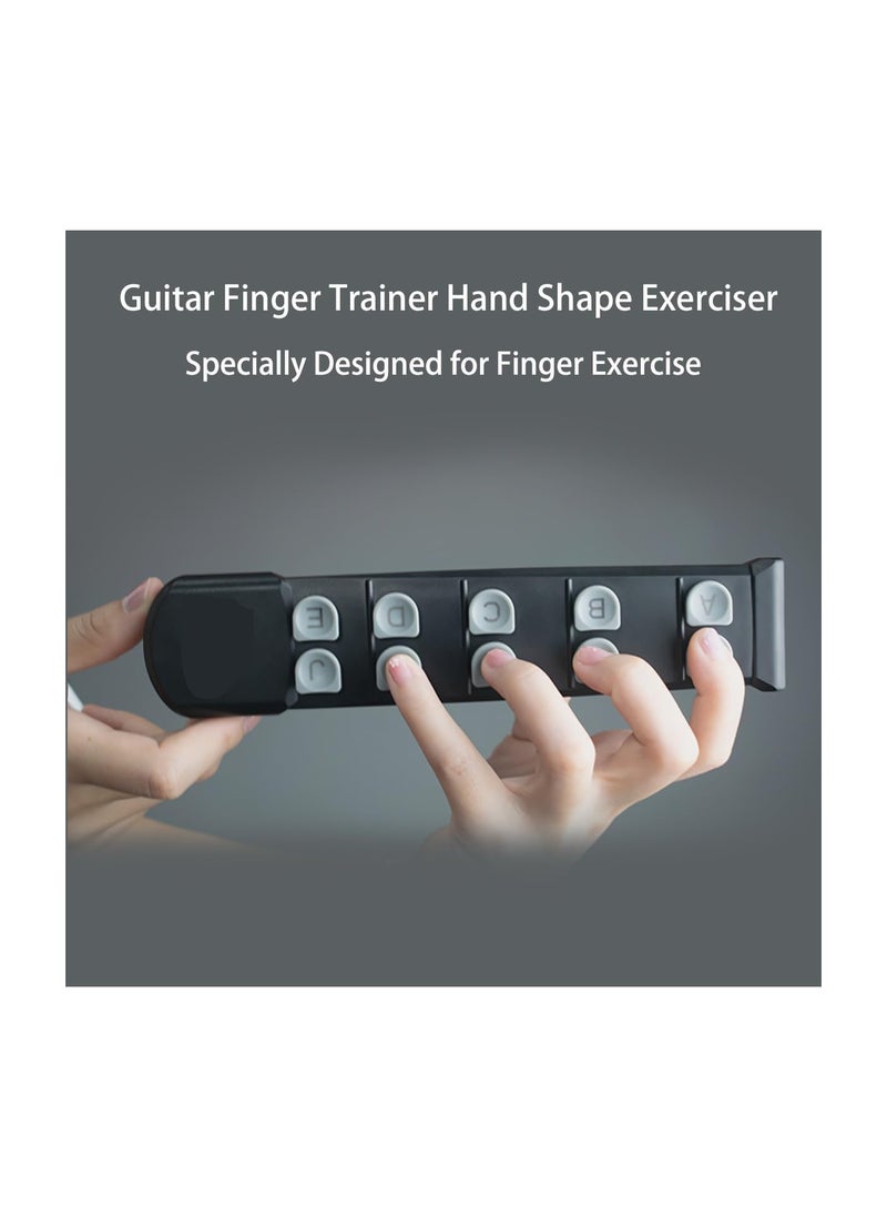 SYOSI - Adjustable Guitar Finger Strengthener and Trainer, Ergonomic Hand Grip Exerciser with Precise String Tension Simulation for Guitarists, Bass Players, and String Instrument Musicians(1 Pack) - Image 1