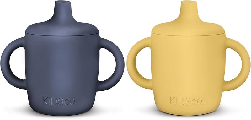 KIDSco. Silicone Sippy Cups - 2-Pack - Image 1