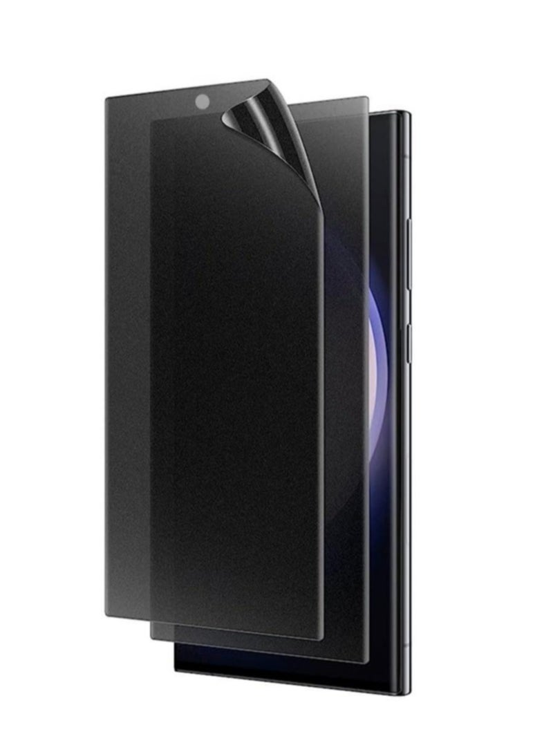Galaxy S25 Ultra Privacy Screen Protector ,Flexible Film [Support Fingerprint Unlock], Anti-Spy, Anti-Scratch, Case Friendly Soft Film for Samsung Galaxy S25Ultra 5G - Image 2
