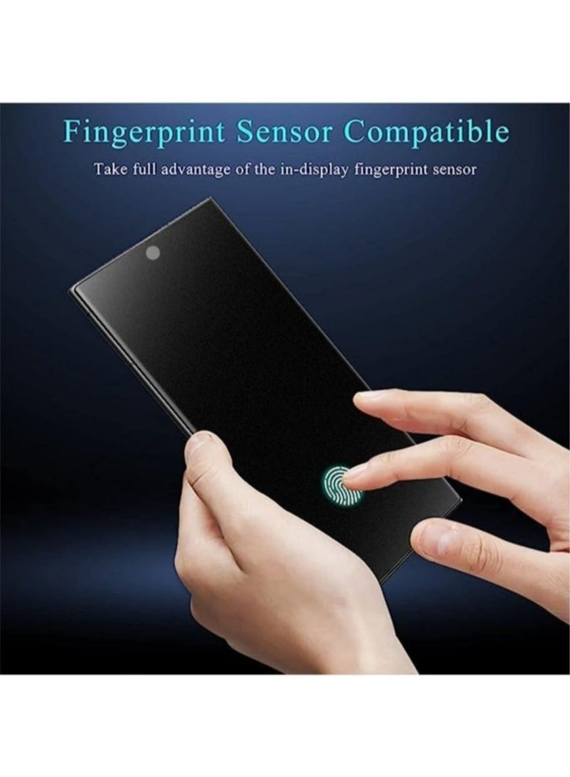Galaxy S25 Ultra Privacy Screen Protector ,Flexible Film [Support Fingerprint Unlock], Anti-Spy, Anti-Scratch, Case Friendly Soft Film for Samsung Galaxy S25Ultra 5G - Image 4