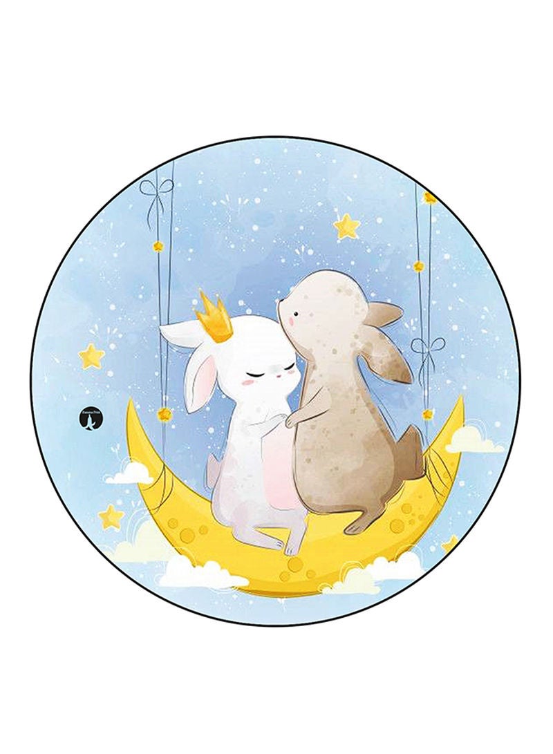 RKN Rabbits Printed Fridge Magnet Multicolour - Image 1