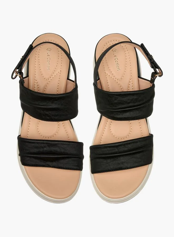 لو كونفورت Women Platform Heel Strap Sandals