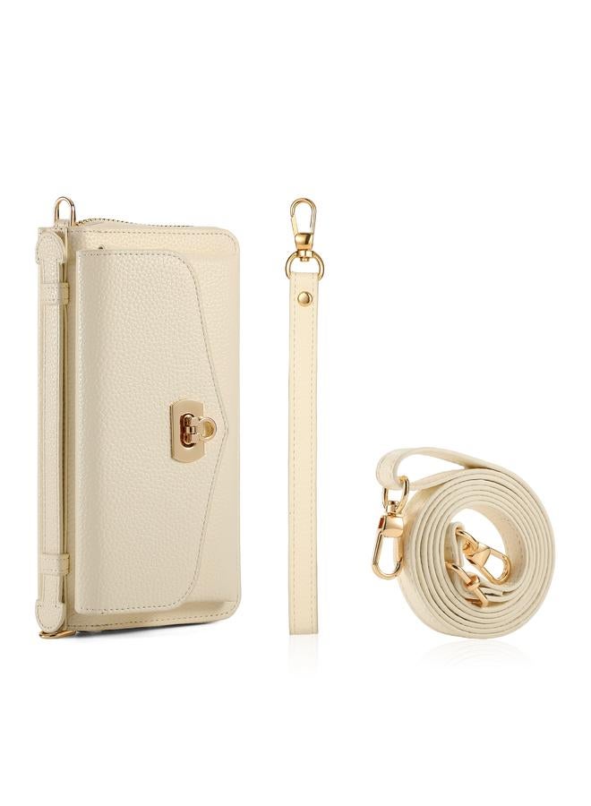 S-TOP Case For Samsung Galaxy Note20 Ultra Crossbody Multi-functional Zipper Wallet Litchi Leather Phone Case - Image 5