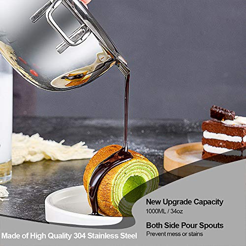 SONGZIMING 1000ML Upgrade Double Boiler Stainless Steel Melting Pot For Chocolate, Candle and Candy Making (34oz) - Image 4