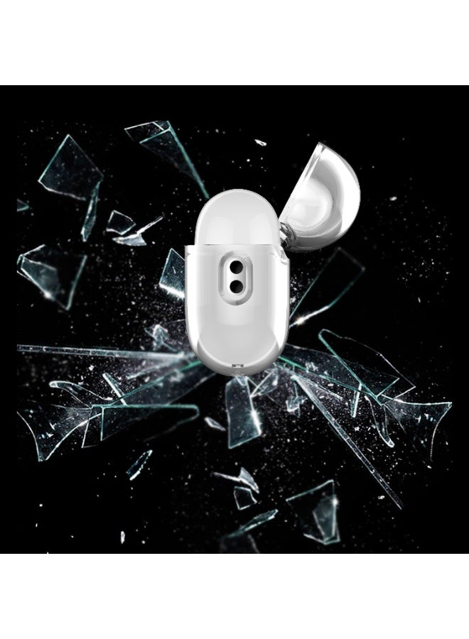 blupebble Clear Guard Kit for AirPods Pro 2 | Transparent Protective Case with Cleaning Pen | Scratch-Resistant Shell for AirPods Pro 2nd Gen Charging Case - Image 5