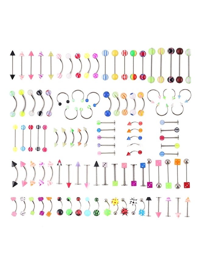 105-Piece Body Piercing Jewelry set - Image 1