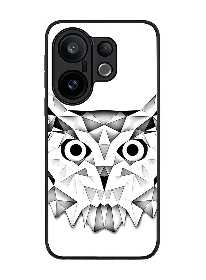 Stylizedd For vivo X200 FE / S30 Pro mini Case,Slim fit Camera Protection, Shockproof Thin Phone cover  - Poly Owl