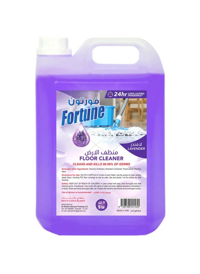 Fortune Floor Cleaner Liquid Lavender 5L - Image 3