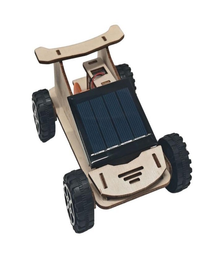 ESPtronics DIY Readymade Toy Car Solar Panel Cell Working Model Experiment Science Project Kit for School Students Kids - Image 5