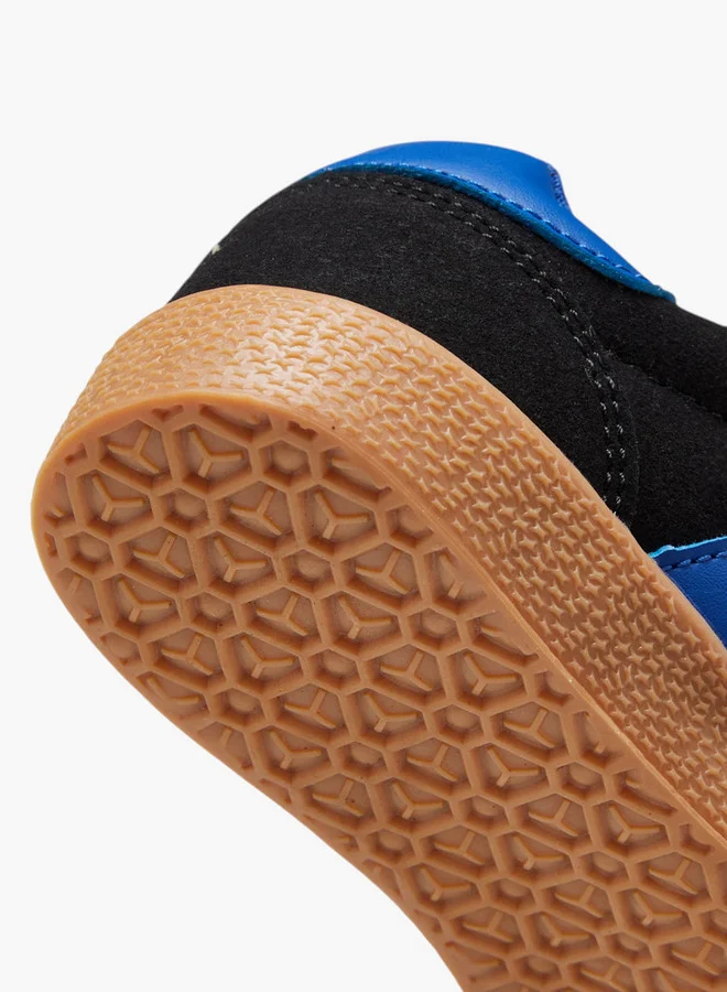 LBL by Shoexpress Panelled Sneakers with Hook and Loop Closure