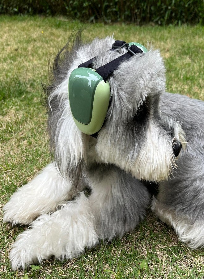derYEP Dog Earmuffs GEN2 for Hearing Protection 30dB NRR Ear Muffs Noise Protection (Small, Deep Forest) - Image 3
