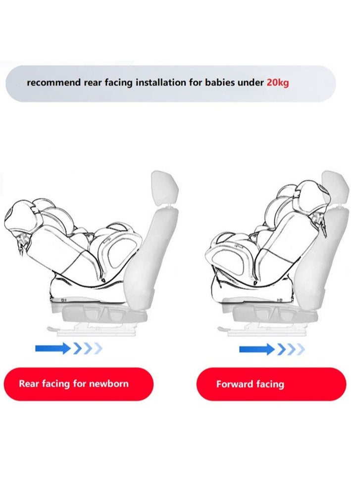 Kidilo Carseat Kidilo Isofix 360  - Image 2