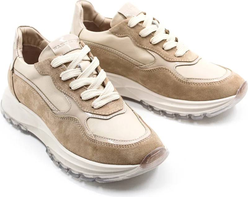 فاست ستيب Genuine Leather Women's Casual Shoes 009ZA930
