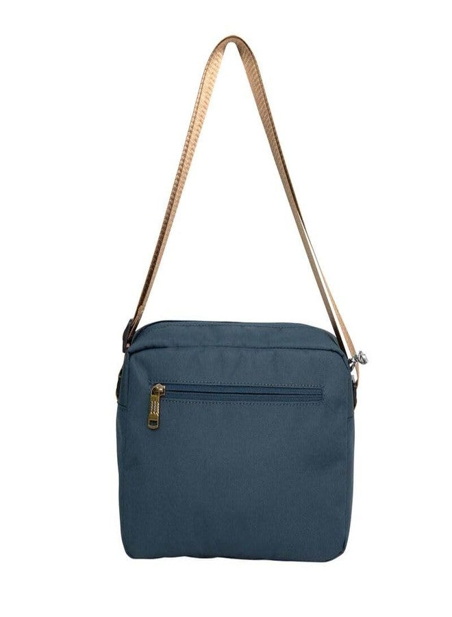 Doughnut Mission Lite Reborn Series 3.5L Crossbody Bag with 9.7" Tablet Compartment, Water-Repellent Finish, and Adjustable Strap (Lake) - Image 2