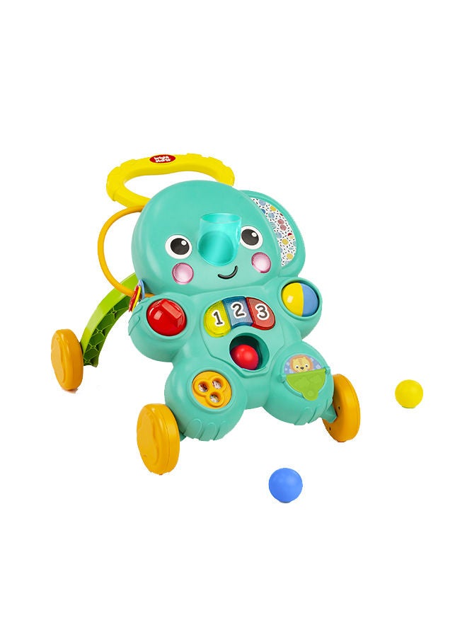 Bright Starts Stroll 'N Roll 2-In-1 Ball Play Walker - Image 1