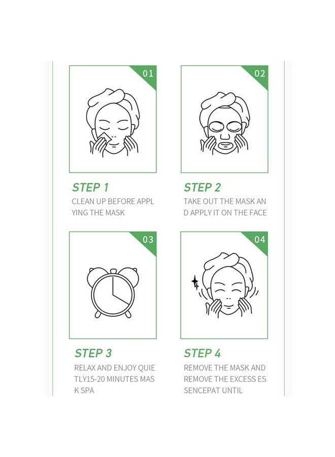 بيو أكوا مستخلص زهرة الفاكهة فيتامين C قناع الوجه جوهر النبات ترطيب غشاء الألياف القماش ترطيب عميق الوجه العناية بالبشرة 25 جرام × 8 قطعة - Image 5