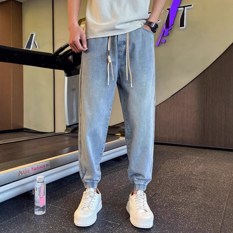 Unisex Casual Daily Denim Jeans - Image 5