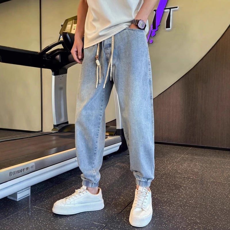 Unisex Casual Daily Denim Jeans - Image 3