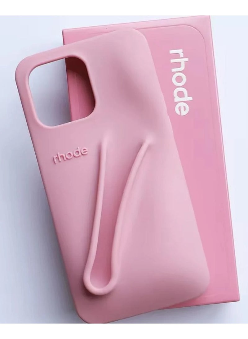 rhode Kafr Rhode Cell Phone Lip Holder Silicone Lip Gloss Cell Phone Holder Lip Holder iPhone Cell Phone Lip Holder Back (Smell Free) - Image 1