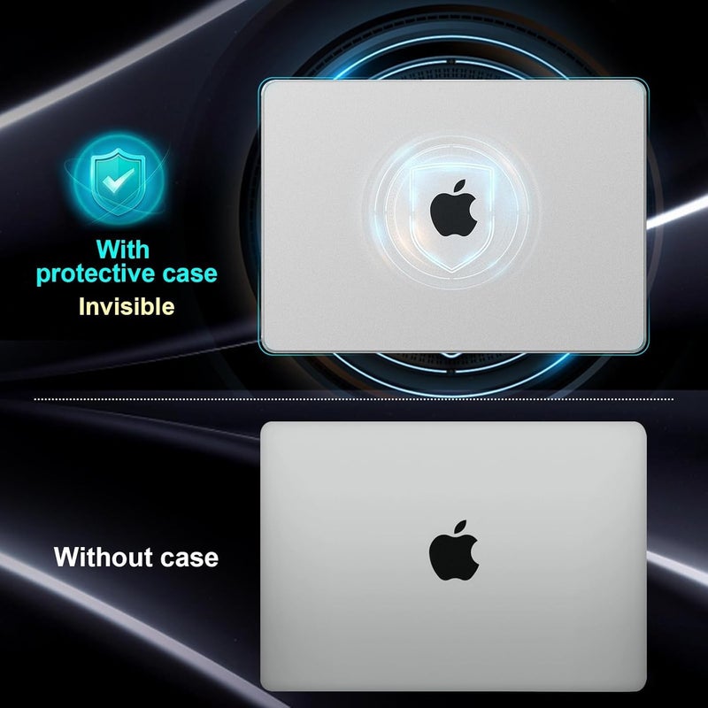 Case Compatible for MacBook Air 13.6 inch M5 M4 M3 M2 2026 2025-2022,A3449 A3240 A3113 A2681,[Ultra-Thin Invisible Translucent],M2 M3 M4 Air 13 Protective Hard Shell Cover-Matte Clear - Image 2
