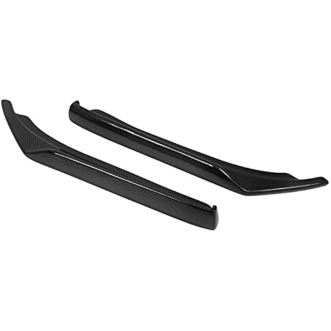 GOTOTOP Carbon Fiber Rear Bumper Splitter Side Lip Splitters Aprons for 2014-2022 - Image 2