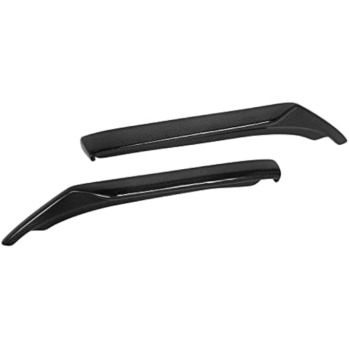 GOTOTOP Carbon Fiber Rear Bumper Splitter Side Lip Splitters Aprons for 2014-2022 - Image 5