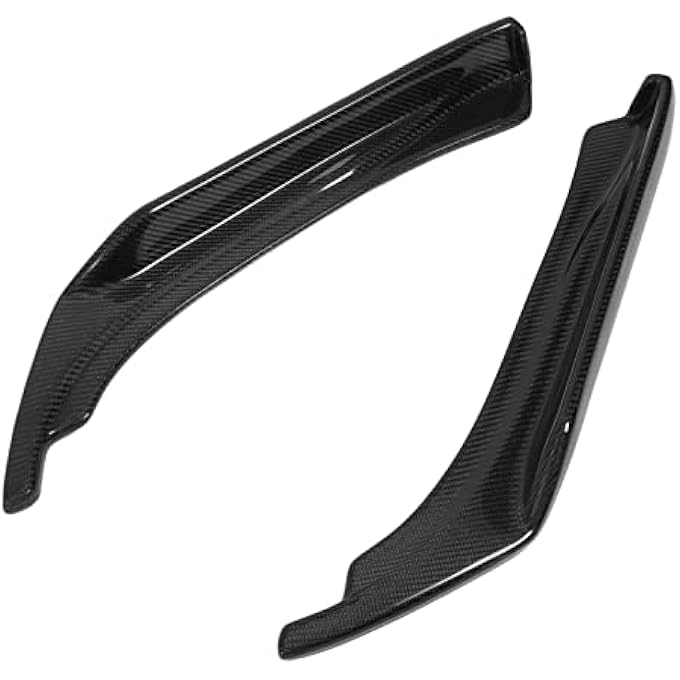 GOTOTOP Carbon Fiber Rear Bumper Splitter Side Lip Splitters Aprons for 2014-2022 - Image 4
