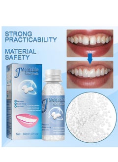 30ml Moldable False Teeth White Particles Reusable Non-toxic Temporarily Fill Regain Smile Cosplay DIY - pzsku/ZE09C0D77FE4C529F124AZ/45/_/1683570000/aa6fa227-a83b-43f8-8e79-01d5d1f1fece